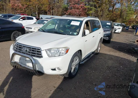 2009 Toyota Highlander Limited from USA, damaged, VIN JTEES42A792136538